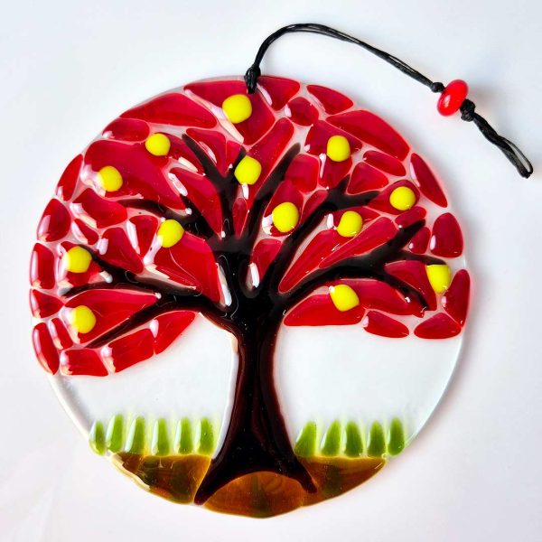 "Hayat Ağacı"Duvar Süsü (15 cm çap)