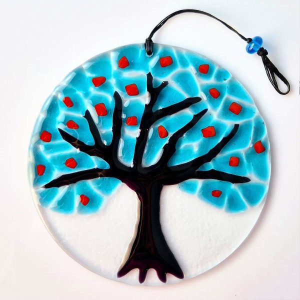 "Hayat Ağacı"Duvar Süsü (15 cm çap)