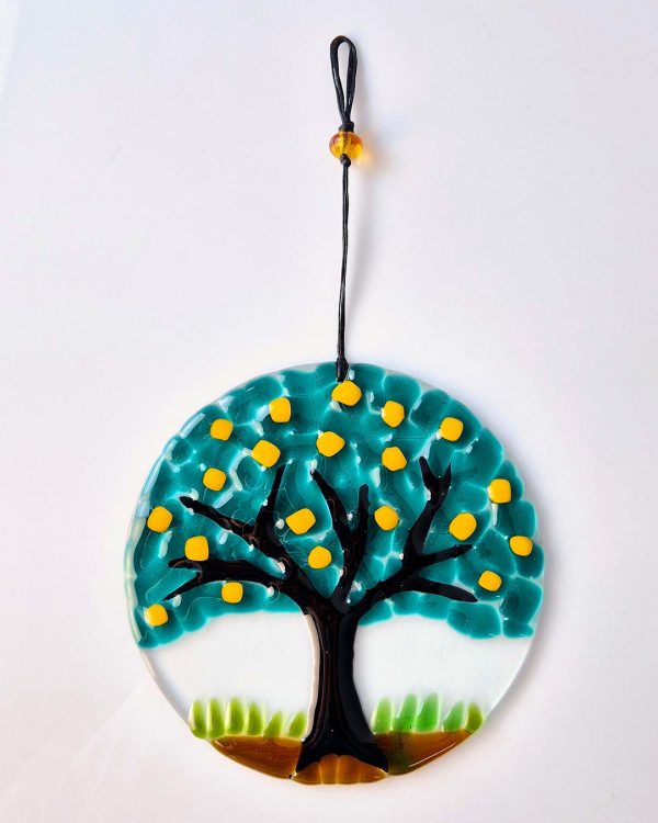 "Hayat Ağacı"Duvar Süsü (15 cm çap) - Görsel 2