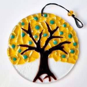 "Hayat Ağacı"Duvar Süsü (15 cm çap)