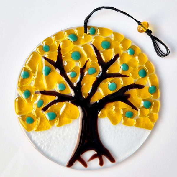 "Hayat Ağacı"Duvar Süsü (15 cm çap)