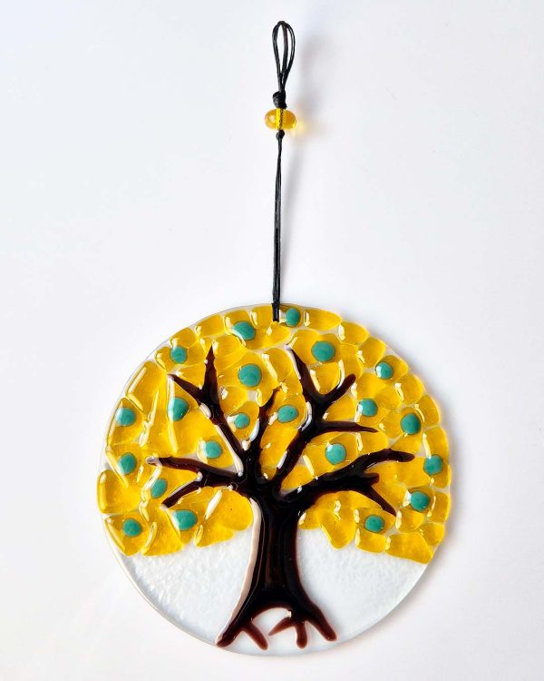 "Hayat Ağacı"Duvar Süsü (15 cm çap) - Görsel 2