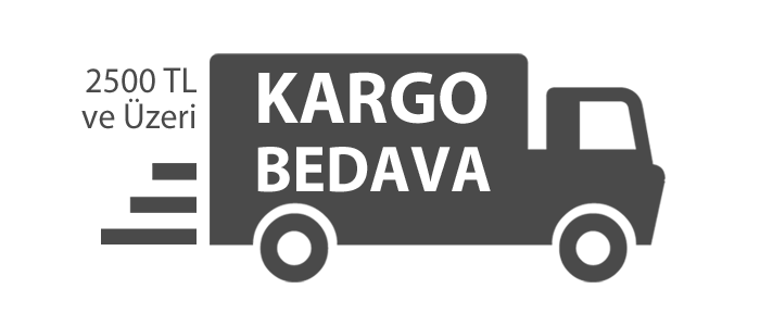 2500 TL ve Üzeri KARGO BEDAVA!